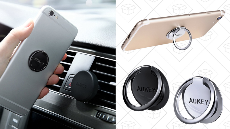 2-Pack Aukey Smartphone Rings, $7 with code AUKEYHP3